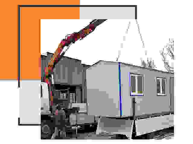 Перевозка бытовок в Новом Уренгое