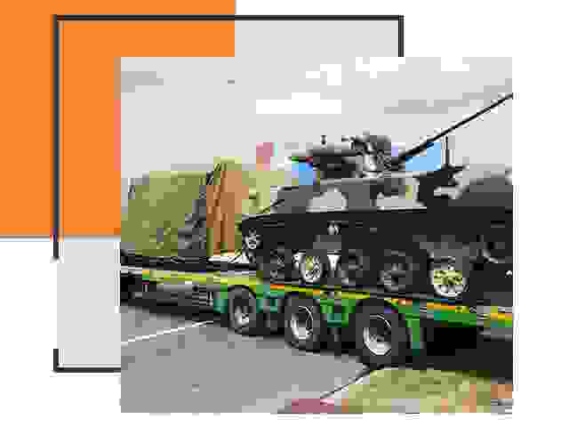 Перевозка военной техники в Новом Уренгое